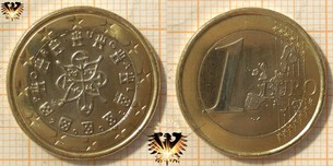 1 Euro, Portugal, 2002, nominal