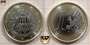 1 Euro, San Marino, 2010, nominal