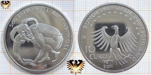 10 €, BRD, 2011, D, 500 Jahre Till Eulenspiegel - Münzen Ankauf und Verkauf