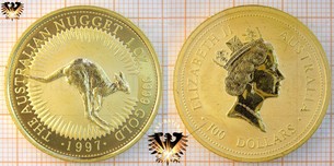 Bullionmünze: AUS, 100 Dollars, 1997, Australian Nugget,  Vorschaubild