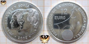 12 Euro, Spanien, 2002, Spanische Präsidentschaft im Europäischen Rat