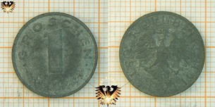 1 Groschen, 1947, Österreich, nominal, Münze