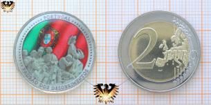 Münze 2 Euro Portugal, Padrao doe Desobrimentos, Farbmünze