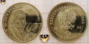 Münze: 2 Złote / Zloty Polen, 2006, 500 Lecie Wydania Statutu Laskiego 