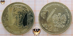 Münze: 2 Złote, Polen, 2010, Artur Grottger  Vorschaubild