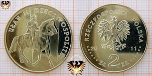 Münze: 2 Złote, Polen, 2011, Historia Jazdy  Vorschaubild