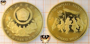 25000 Won, Süd Korea, 1986, XXIV Olympiad  Vorschaubild