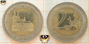 2 €, BRD, 2011, Prägeort München, Gedenkmünze  Vorschaubild