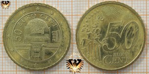 50 Euro-Cent, Österrreich, 2002,  Vorschaubild