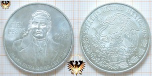 Mexico 1978 Cien Pesos Silbermünze - Ankauf Verkauf
