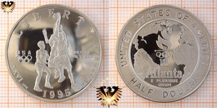 Half Dollar, USA, 1995, XXVI Olympics Games  Vorschaubild