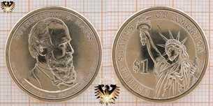 1 Dollar, USA, 2011, D, Rutherford B.  Vorschaubild