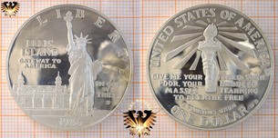 1 Dollar, USA, 1986, Statue of Liberty  Vorschaubild