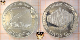 1 Dollar, USA, 1987, Bicentennial of the  Vorschaubild