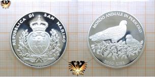 Rotmilan, 5000 Lire, 1996, San Marino, Mondo  Vorschaubild