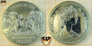 1 Dollar, Canada Dollar, 1989, Elizabeth II,  Vorschaubild