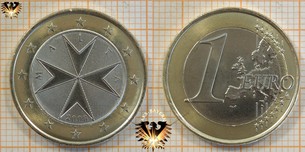 1 Euro, Malta, 2008, nominal