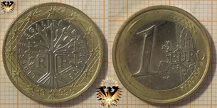 1 Euro, Frankreich, 1999,  Vorschaubild