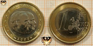 1 Euro, Monaco, 2002,  Vorschaubild