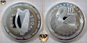 10 Euro, Irland, 2004, Irische Präsidentschaft im Europarat - Irish EU presedency