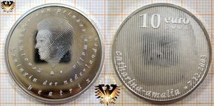 10 Euro, Niederlande, 2004, Geburt von Prinzessin  Vorschaubild