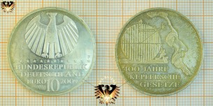 10 €, BRD, 2009 F, 400 Jahre  Vorschaubild