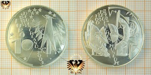 10 €, BRD, 2003, D, 100 Jahre Deutsches Museum München - Silbermünze
