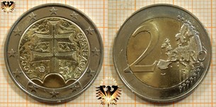2 Euro, Slowakei, 2009, nominal