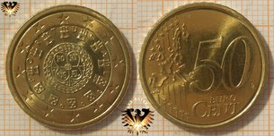 50 Euro-Cent, Portugal, 2002, nominal