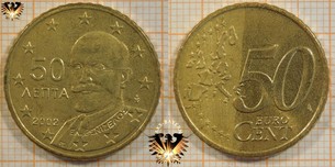 50 Euro-Cent, Griechenland, 2002, nominal
