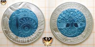 25 Euro, Erneuerbare Energie, Silber Niob Münze, Österreich, 2010  