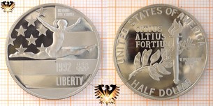 Half Dollar, USA, 1992, Olympics 1992