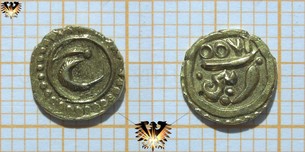 Indien, Münze Gold, Fanam 18.- 19. Jahrhundert