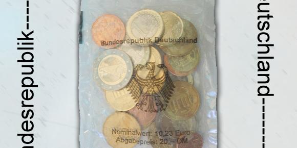Euro Münzen, Starterset, Bundesrepublik Deutschland, 20 DM,  Vorschaubild
